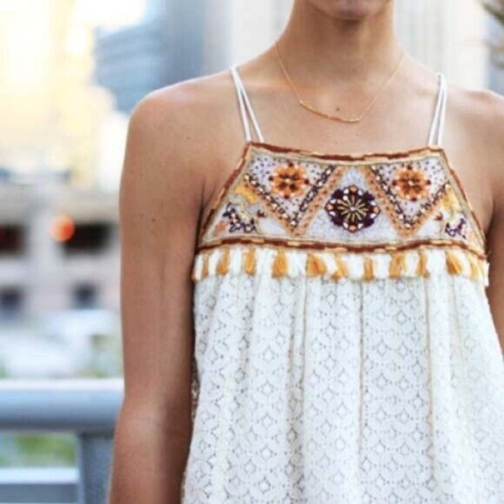 Anthropologie HD in Paris Tassle Top